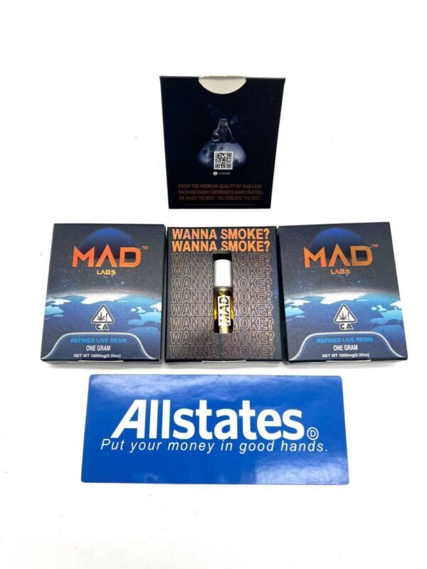 MadLabs One Gram Live Resin Carts